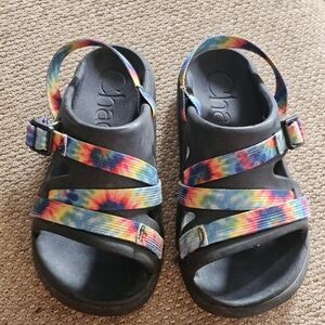 Chaco Kids Tie-Dye Sandals Size 4
